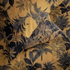 Habitat Palm Floral Print Mustard Bedding Set - Single 12 Habitat Palm Floral Print Mustard Bedding Set - Single -Trend Furniture 3344457 R Z002C