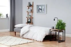 Habitat Odeon 2 Seater Fabric Clic Clac Sofa Bed - Grey -Trend Furniture 3367180 R Z002C