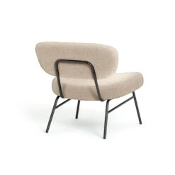 Habitat Cole Boucle Accent Chair - Cream -Trend Furniture 3415128 R Z003A