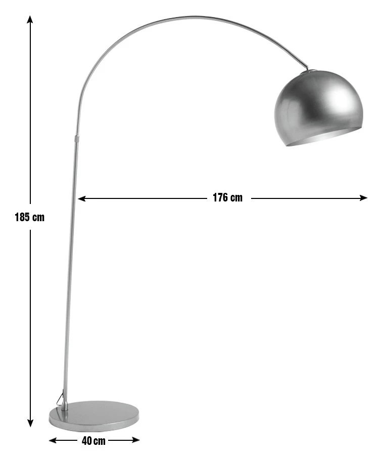 Habitat Wilderness Large Arc Floor Lamp 5 Habitat Wilderness Large Arc Floor Lamp - Image 3