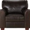 Habitat Salisbury Leather Armchair - Chocolate 1 Habitat Salisbury Leather Armchair - Chocolate -Trend Furniture 3598045 R Z001A