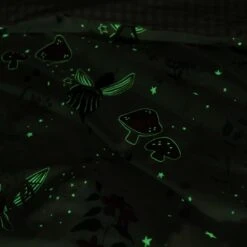 Habitat Glowing Fairies Pink Kids Bedding Set - Toddler -Trend Furniture 3980440 R Z007A