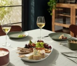 Habitat Riko Oval Porcelain Serving Platter - White -Trend Furniture 4039840 R Z001C