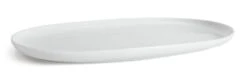 Habitat Riko Oval Porcelain Serving Platter - White -Trend Furniture 4039840 R Z005A