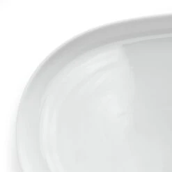 Habitat Riko Oval Porcelain Serving Platter - White -Trend Furniture 4039840 R Z006A