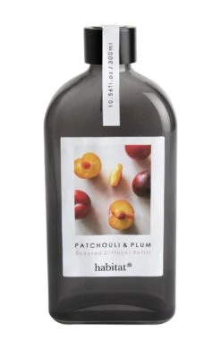 Habitat 300ml Diffuser Refill - Patchouli & Plum