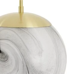 Habitat Tires Alabaster Ceiling Pendant Light -Brushed Brass 10 Habitat Tires Alabaster Ceiling Pendant Light -Brushed Brass -Trend Furniture 4075990 R Z003A