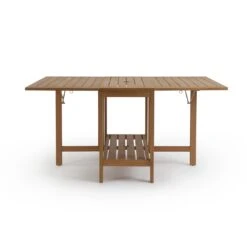 Habitat Zeno 4 Seater Folding Wooden Patio Set -Trend Furniture 4196563 R Z002A