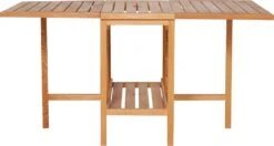 Habitat Zeno 4 Seater Folding Wooden Patio Set -Trend Furniture 4196563 R Z007A