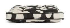 Habitat Ink Print Pack Of 2 Seat Cushions - White And Black -Trend Furniture 4497516 R Z002A
