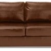 Habitat Salisbury 2 Seater Leather Sofa Bed - Tan -Trend Furniture 4551081 R Z001A