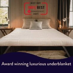 Dreamland Scandi Sherpa Single Control Underblanket-Double 16 Dreamland Scandi Sherpa Single Control Underblanket-Double -Trend Furniture 4707646 R Z004A