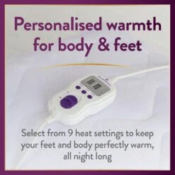 Slumberdown Perfectly Warm Luxury Electric Blanket-King Dual -Trend Furniture 4746731 R Z004A