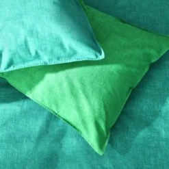 Habitat Emerald Cotton Textured Green Bedding Set - Single 11 Habitat Emerald Cotton Textured Green Bedding Set - Single -Trend Furniture 4887432 R Z003A