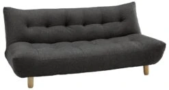 Habitat Kota 3 Seater Fabric Clic Clac Sofa Bed - Charcoal -Trend Furniture 5017737 R Z002A