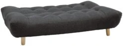 Habitat Kota 3 Seater Fabric Clic Clac Sofa Bed - Charcoal -Trend Furniture 5017737 R Z003A