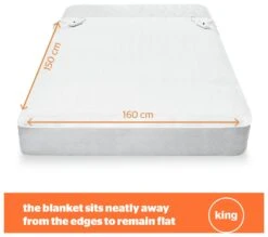 Silentnight Comfort Dual Control Electric Underblanket -King -Trend Furniture 5203929 R Z007A