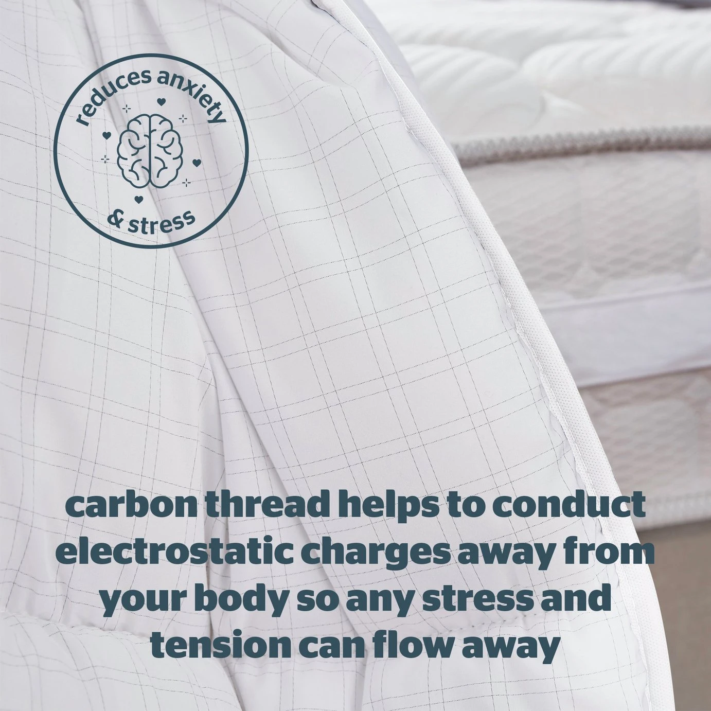 Silentnight Rebalance Stress Relieving 10.5 Tog Duvet 5 Silentnight Rebalance Stress Relieving 10.5 Tog Duvet - Image 3