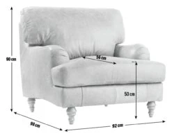 Habitat Livingston Leather Armchair - Tan -Trend Furniture 5654248 R E001