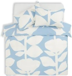 Habitat 180TC Abstract Floral Blue Bedding Set - Single 11 Habitat 180TC Abstract Floral Blue Bedding Set - Single -Trend Furniture 5792760 R Z002A