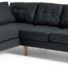 Habitat Joshua Left Hand Corner Chaise Sofa - Charcoal