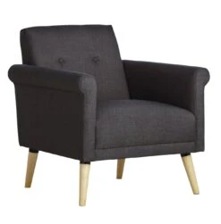 Habitat Evie Armchair In A Box - Charcoal 8 Habitat Evie Armchair In A Box - Charcoal -Trend Furniture 6214560 R Z004A