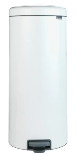 Brabantia 30 Litre Newlcon Pedal Bin - White