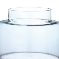 Habitat Glass Vase - Clear -Trend Furniture 6824280 R Z003A