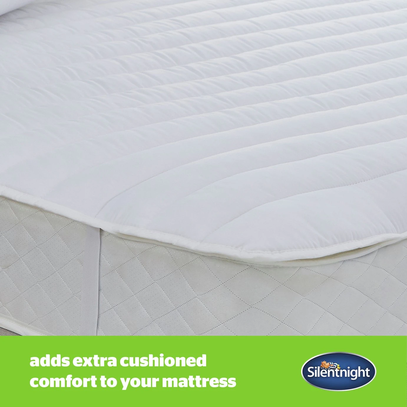 Silentnight Anti-Allergy Mattress Topper - Single 6 Silentnight Anti-Allergy Mattress Topper - Single - Image 4