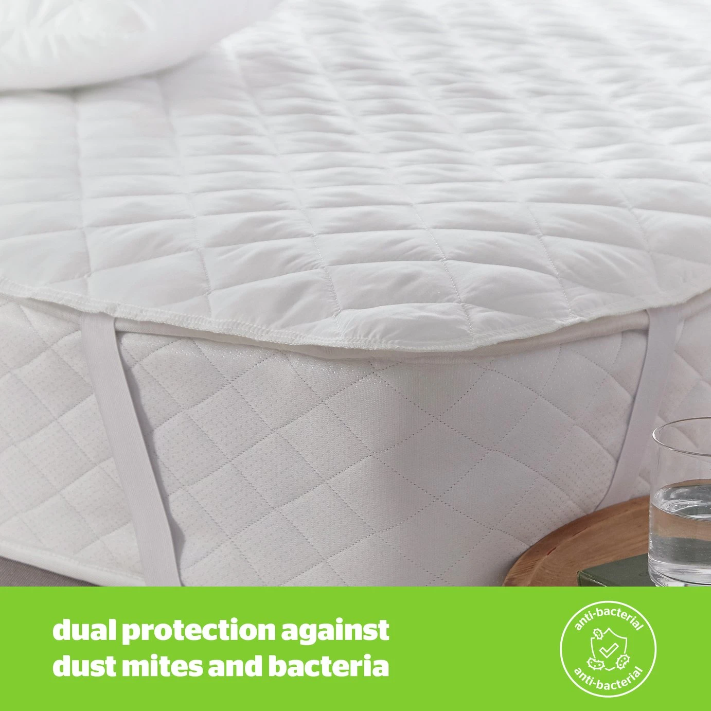 Silentnight Anti-Allergy Mattress Topper - Single 8 Silentnight Anti-Allergy Mattress Topper - Single - Image 6