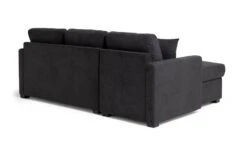 Habitat Reagan Left Corner Chaise Sofa Bed - Charcoal -Trend Furniture 6980038 R Z004A