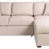 Habitat Reagan Right Corner Chaise Sofa Bed - Natural -Trend Furniture 7019757 R Z001A