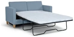Habitat Rosie 2 Seater Fabric Sofa Bed - Pale Blue -Trend Furniture 7038886 R Z002A