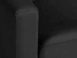 Habitat Reagan Corner Chaise Faux Leather Sofa Bed - Black -Trend Furniture 7067668 R Z009A