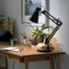 Habitat Swing Arm Desk Lamp - Matt Black -Trend Furniture 7073841 R Z001A