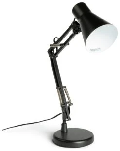 Habitat Swing Arm Desk Lamp - Matt Black -Trend Furniture 7073841 R Z001C