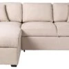 Habitat Reagan Left Corner Chaise Sofa Bed - Natural -Trend Furniture 7118847 R Z001A
