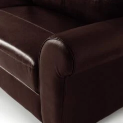 Habitat Salisbury Leather 4 Seater Sofa - Chocolate -Trend Furniture 7119279 R Z006A