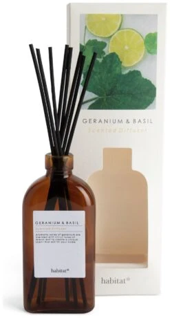Habitat 150ml Scented Diffuser - Geranium & Basil