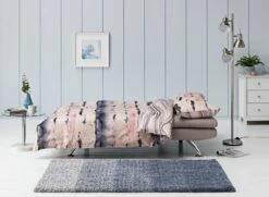 Habitat Nolan Fabric Clic Clac Sofa Bed - Natural -Trend Furniture 7219959 R Z002C