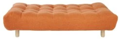 Habitat Kota 3 Seater Fabric Clic Clac Sofa Bed - Orange -Trend Furniture 7234192 R Z005A