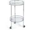 Habitat Chrome And Glass Drinks Trolley 2 Habitat Chrome And Glass Drinks Trolley -Trend Furniture 7312966 R Z001A