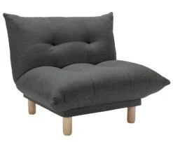 Habitat Kota Fabric Armchair - Charcoal -Trend Furniture 7636305 R Z008A