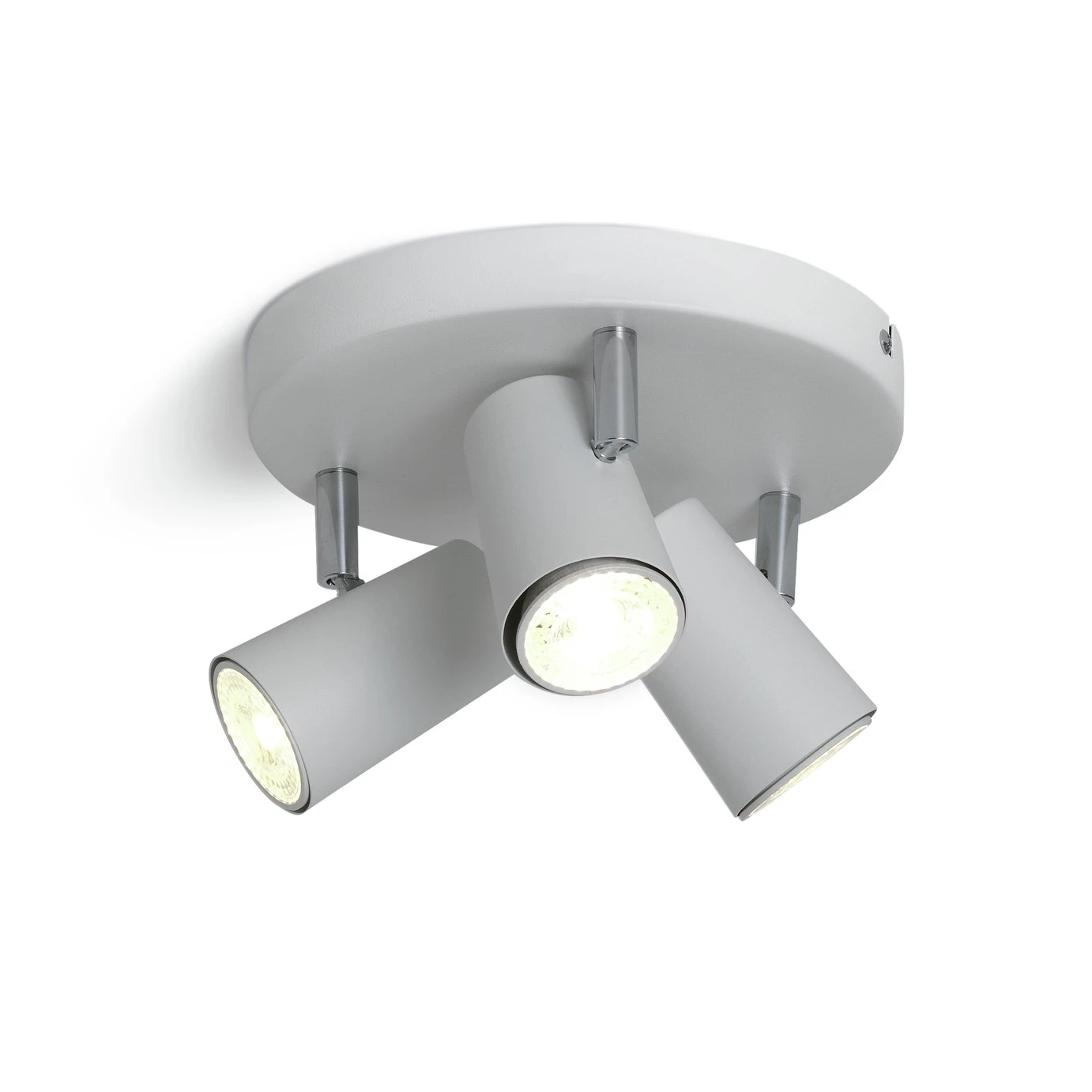 Habitat 3 Light Spotlight Plate - Matt White 3 Habitat 3 Light Spotlight Plate - Matt White