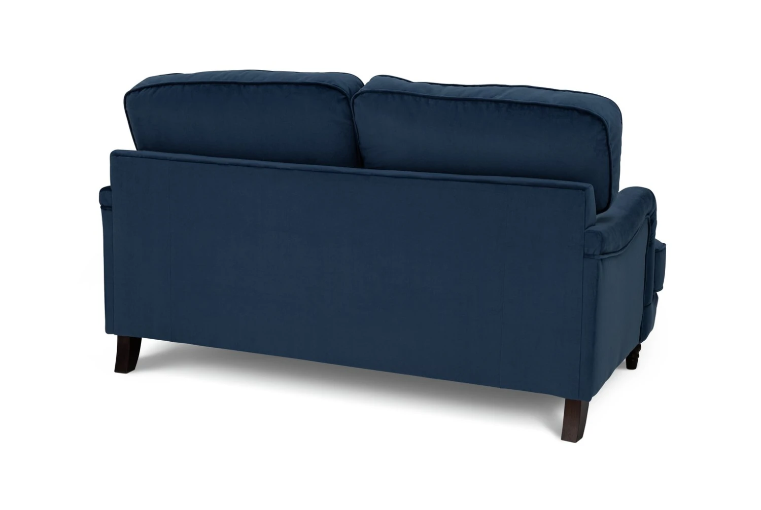 Habitat Matilda Velvet 2 Seater Sofa - Blue 6 Habitat Matilda Velvet 2 Seater Sofa - Blue - Image 4