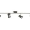 Habitat Brushed Chrome 4 Light Spotlight Bar 1 Habitat Brushed Chrome 4 Light Spotlight Bar -Trend Furniture 7911525 R Z001A