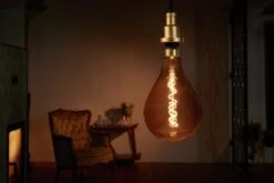 Osram 28W ES LED Glass Vintage Large Light Bulb -Trend Furniture 7957149 R Z003A