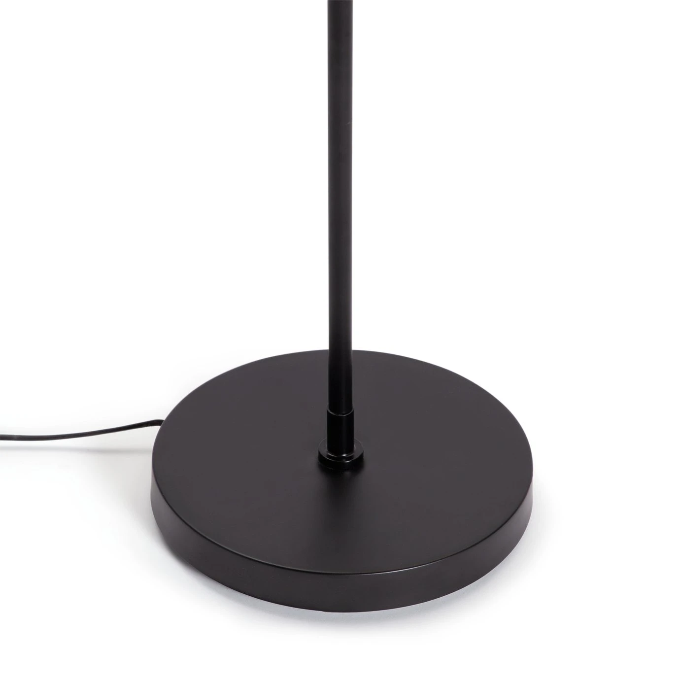 Habitat Rattan Arc Floor Lamp - Cream And Black 7 Habitat Rattan Arc Floor Lamp - Cream And Black - Image 5