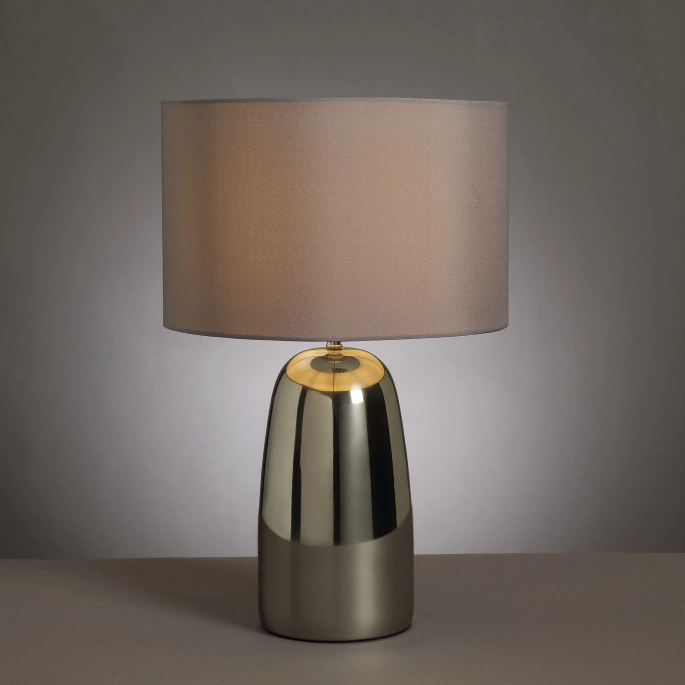 Habitat Largo Touch Table Lamp - Grey & Chrome 5 Habitat Largo Touch Table Lamp - Grey & Chrome - Image 3