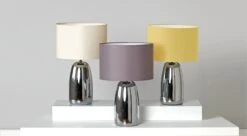 Habitat Largo Touch Table Lamp - Grey & Chrome 9 Habitat Largo Touch Table Lamp - Grey & Chrome -Trend Furniture 8031741 R Z005C